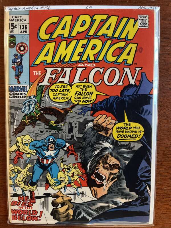 Captain America #136