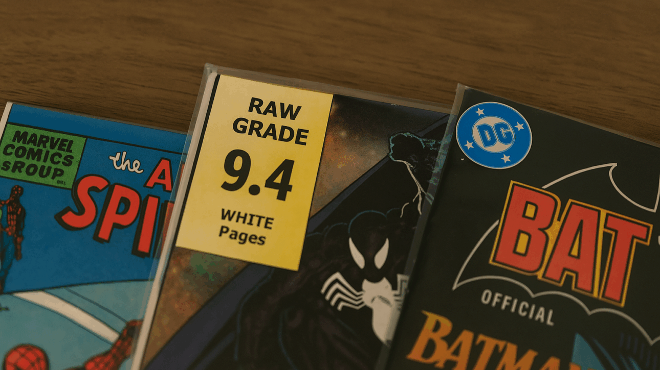 raw graded comics Canada investment