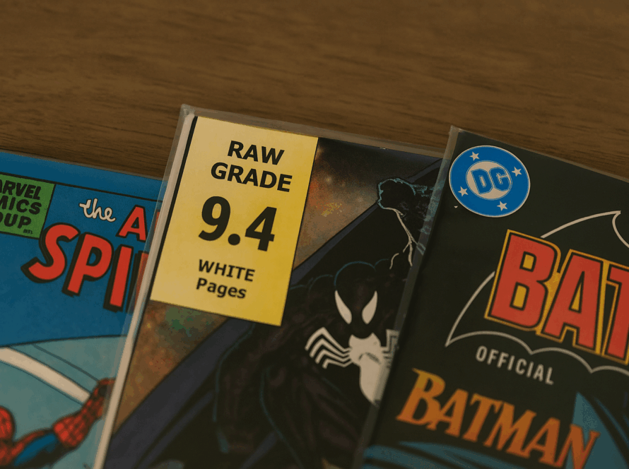 raw graded comics Canada investment