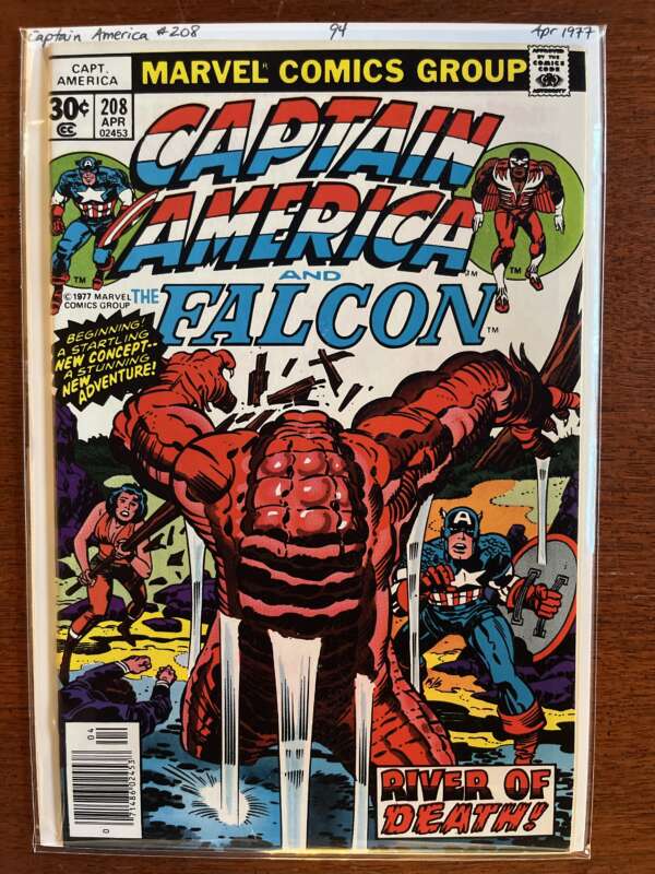 Captain America #208