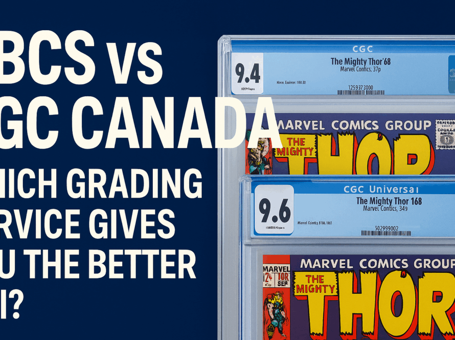 CBCS vs CGC comic slabs comparison Canada