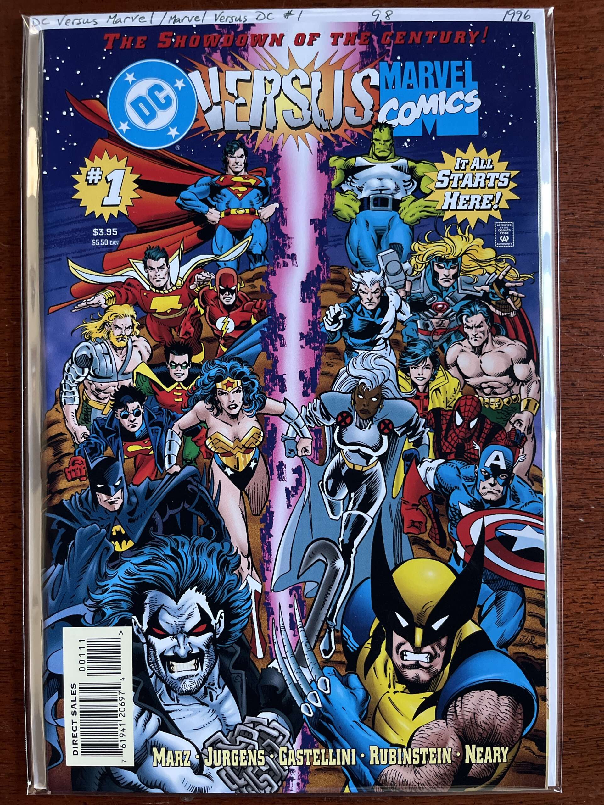 DC versus Marvel/ Marvel versus DC #1