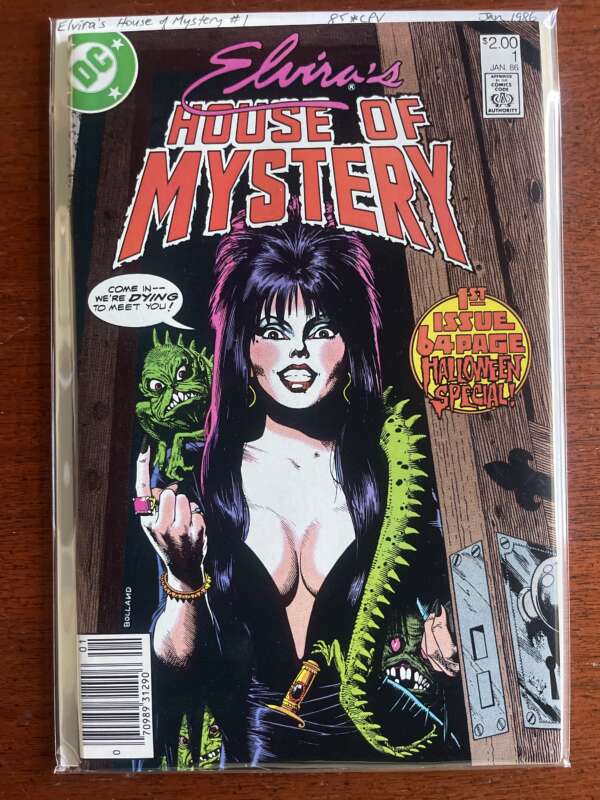 Elvira’s House of Mystery #1