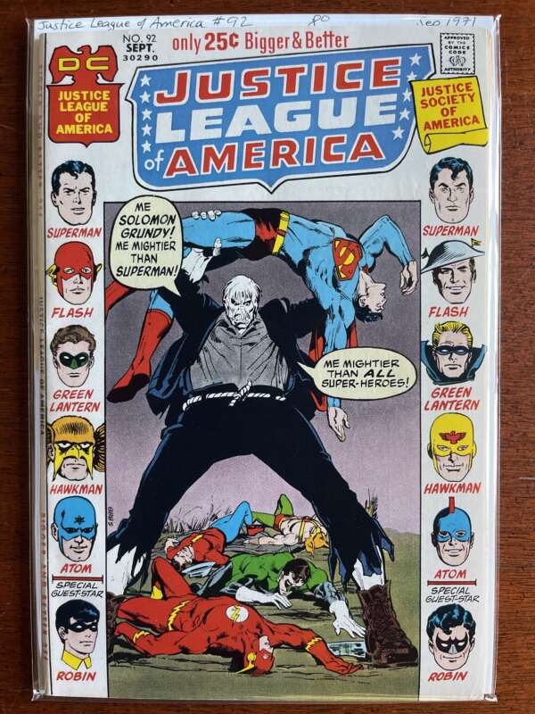 Justice League of America #92