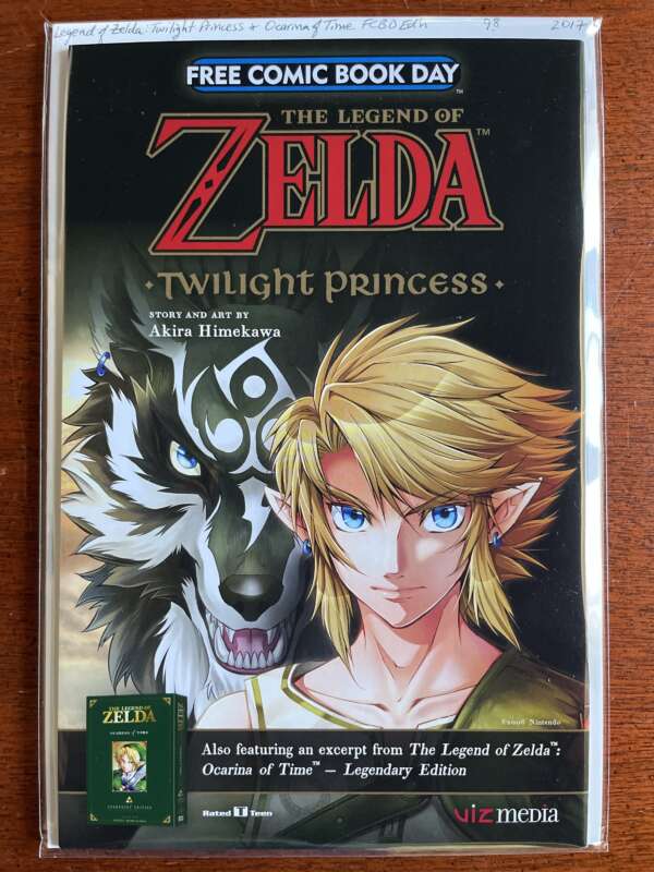 Legend of Zelda: Twilight Princess + Ocarina of Time FCBD Edition